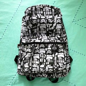 NWT Star Wars Stormtrooper Darth Vader Backpack